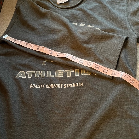 Vintage Beaver Canoe Grey Sweatshirt Nightgown - Picture 9 of 9